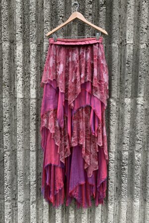 Vestido Strapless Vinotinto