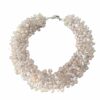 Collar cristales rosa